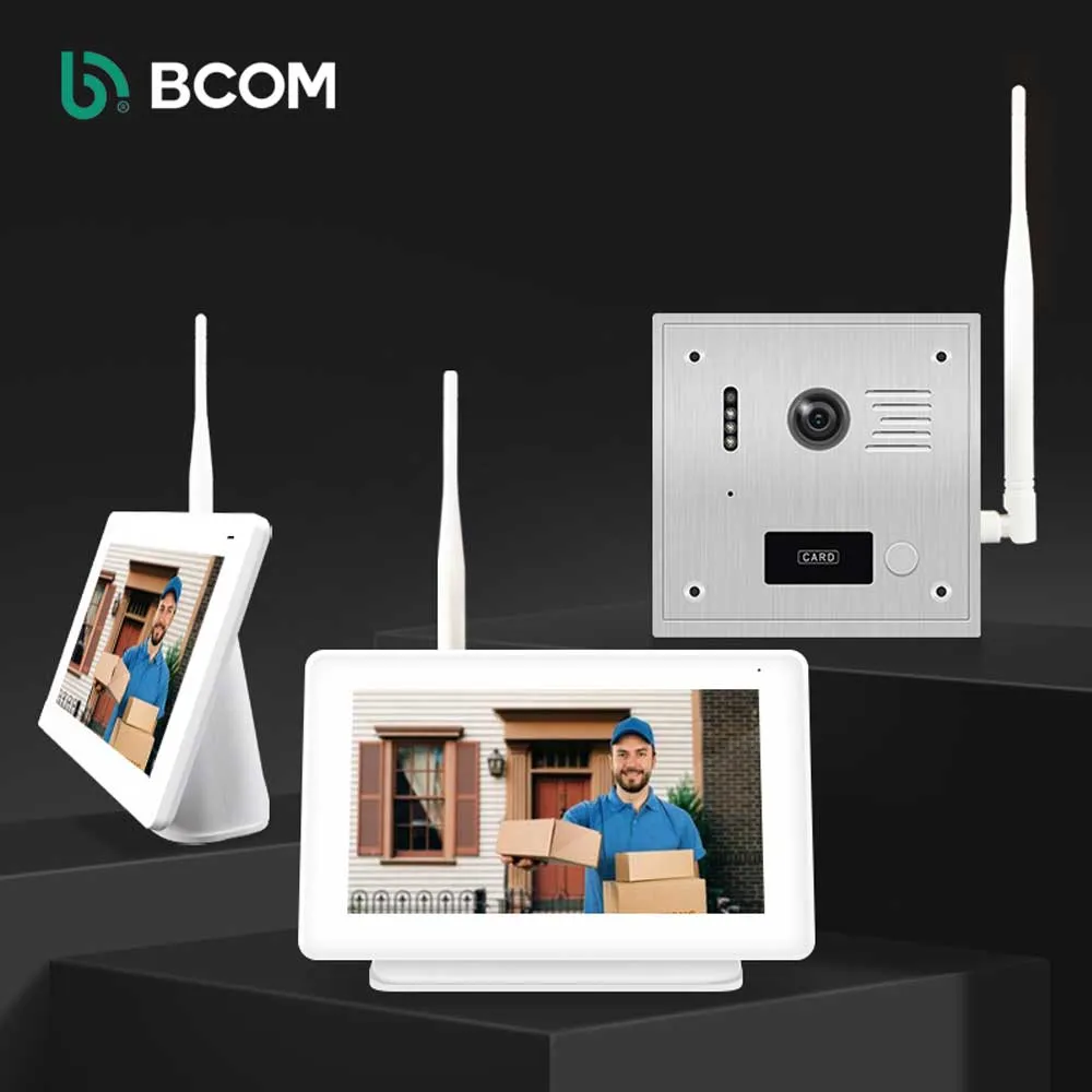 Visiophone sans fil avec batterie Bcom