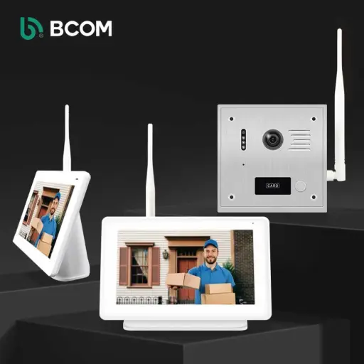 Visiophone sans fil avec batterie Bcom