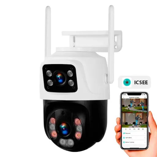 KERUI 6MP PTZ Caméra de sécurité  Wifi ET POE