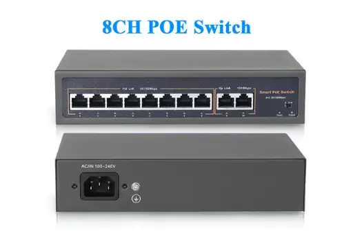 Switch POE AI 8 ports